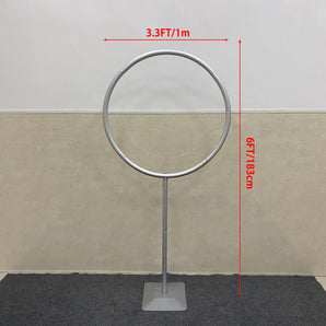 Flas Sale Mocsicka Aluminum Alloy Hoop Balloon Circle Loop Stand for Party Decoration-Mocsicka Party