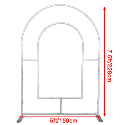 Mocsicka Open Wall Aluminum Alloy Stand and Double-printed Cover Backdrop for Party Decoration-Mocsicka Party