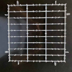 Mocsicka Square Glitter Silver Shimmer Wall Panels Easy Setup