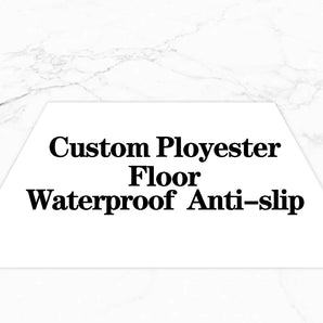 Mocsicka Custom Ployester Floor Waterproof and Anti-slip for Your Party Decoration