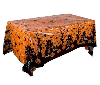 Mocsicka Halloween Theme Print Tablecloths 220x130cm