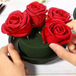 Mocsicka 5inch Small Bowl Floral Foam Fresh and Artificial Flower Decorative Party Accessories