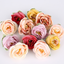 Mocsicka 30pcs 3cm Wedding Decoration Artificial Silk Rose Flower Heads Accessories