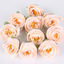 Mocsicka 30pcs 3cm Wedding Decoration Artificial Silk Rose Flower Heads Accessories