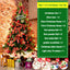 Mocsicka Party Merry Christmas Red Tree and Pendants Set Christmas decor