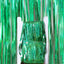 Mocsicka 2 Pieces Glitter Foil Fringe Curtains Party Decorations Metallic Tinsel Curtain
