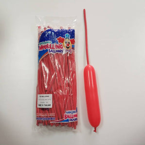 Mocsicka 260q Long Magic Balloon Solid Color 100 Pcs