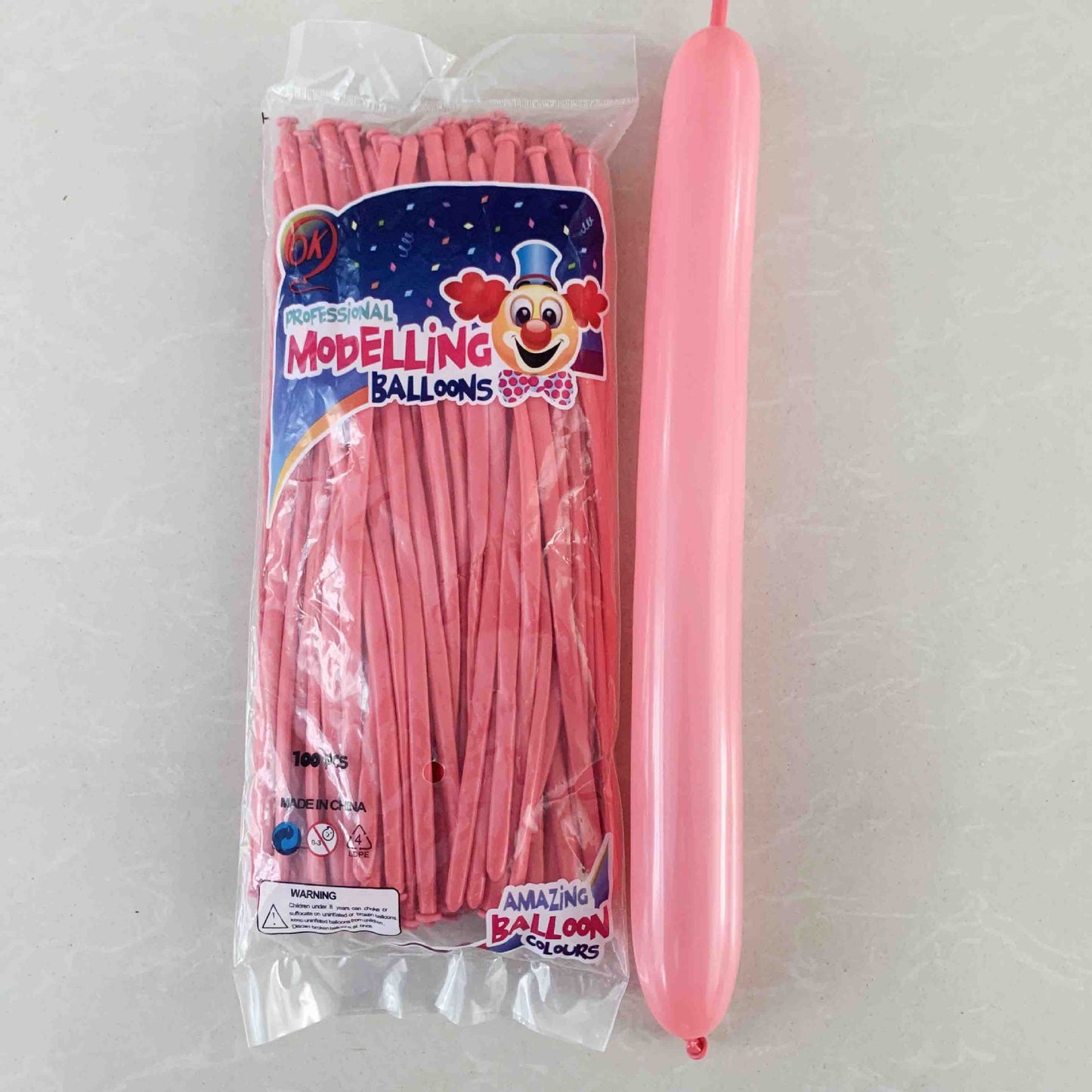 Mocsicka 260q Long Magic Balloon Macaron Color 100 Pcs