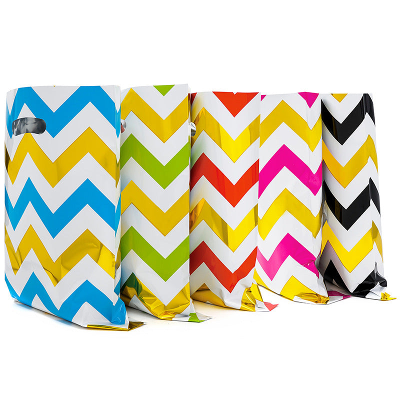 Mocsicka Party Birthday Waves 50 Pcs Gift Bag Goodie bag 25¡Á16.5cm-Mocsicka Party