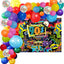 Mocsicka The 90s Hip Hop Party Supplies Retro Radio and Graffiti Background and Balloon Kit-Mocsicka Party