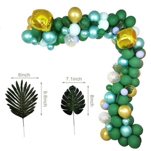 Mocsicka Balloon jungle green Balloons Set Party Decoration
