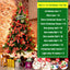 Mocsicka Party Merry Christmas Red Tree and Pendants Set Christmas decor