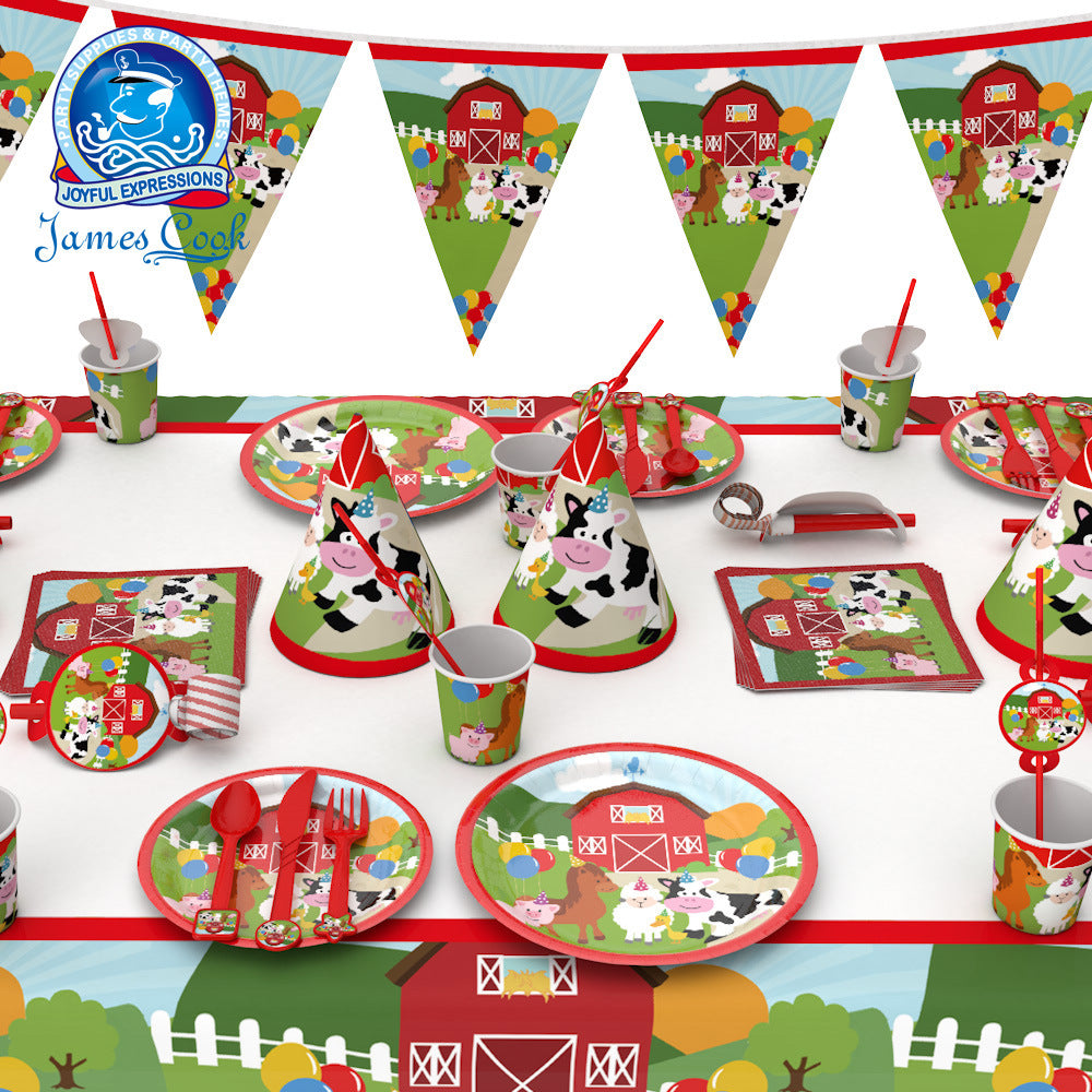 Mocsicka Animal Farm Theme Tableware-Mocsicka Party