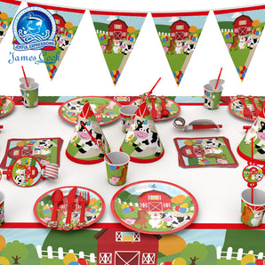 Mocsicka Animal Farm Theme Tableware-Mocsicka Party