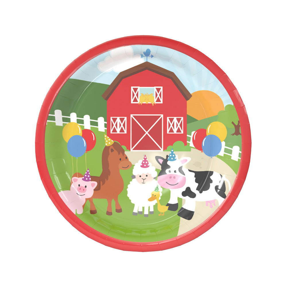 Mocsicka Animal Farm Theme Tableware