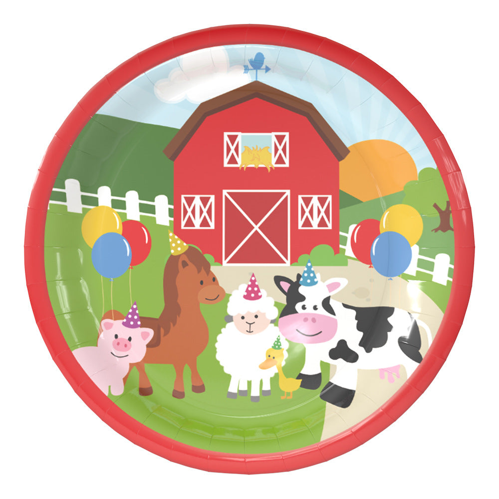 Mocsicka Animal Farm Theme Tableware