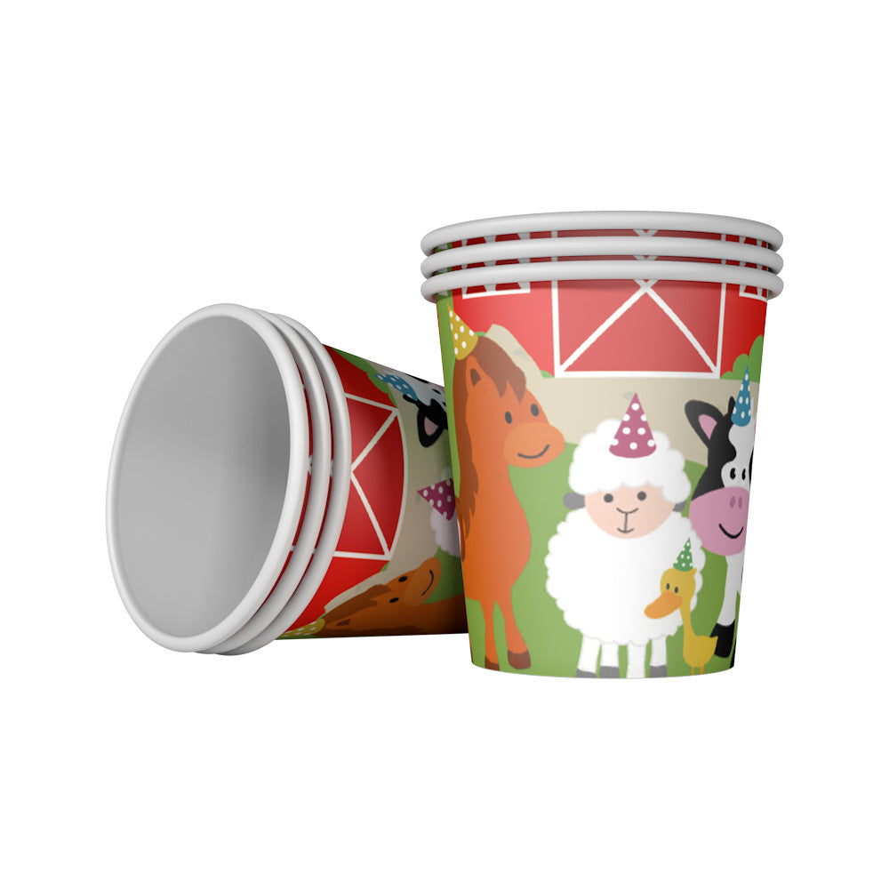 Mocsicka Animal Farm Theme Tableware