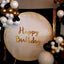 [Only Ship To U.S] Mocsicka White Metal Round Cover Stand Theme Party Wreath Arch Stand