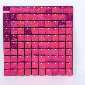 Mocsicka Glitter Red Rose Shimmer Wall Panels Easy Setup-Mocsicka Party
