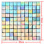 [Only Ship To U.S]  Mocsicka Colored Square Silver Shimmer Wall Panels Easy Setup