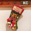 Mocsicka Party Christmas Eve Gift 3 pics Bag Socks Christmas Decor