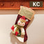 Mocsicka Party Christmas Eve Gift 3 pics Bag Socks Christmas Decor