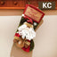 Mocsicka Party Christmas Eve Gift 3 pics Bag Socks Christmas Decor