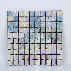 Mocsicka Square Glitter Shimmer Wall Panels Easy Setup