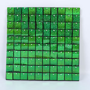 Mocsicka Glitter Green Shimmer Wall Panels Easy Setup-Mocsicka Party
