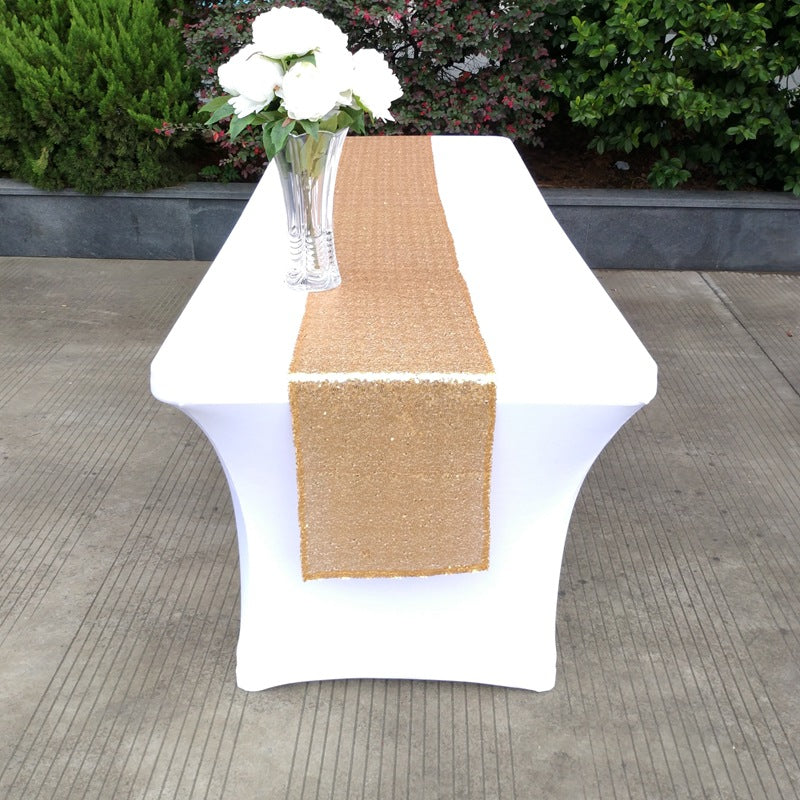 Mocsicka Party Sequin Table Runner Tablecloths 30¡Á275cm-Mocsicka Party