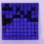 Mocsicka Square Dark Blue Shimmer Wall Panels Easy Setup-Mocsicka Party