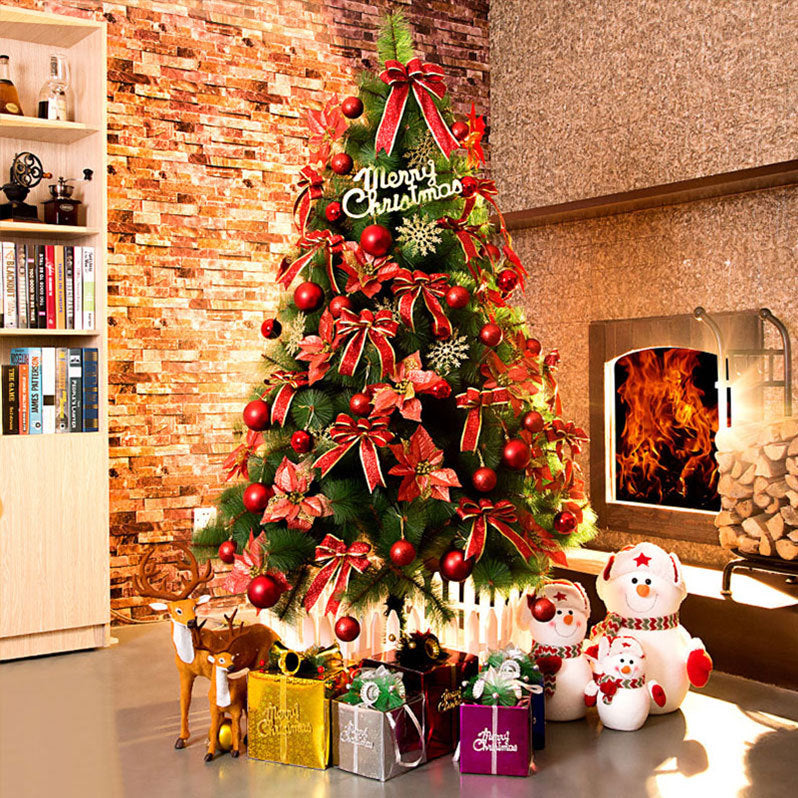 Mocsicka Party Merry Christmas Red Tree and Pendants Set Christmas decor-Mocsicka Party