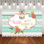 Mocsicka Wild One Backdrop Dreamcatcher Flowers First Birthday Party Decoration-Mocsicka Party