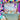 Mocsicka Little Purple Mermaid Backdrops Happy Birthday Party Backdrop-Mocsicka Party