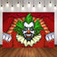 Mocsicka Happy Halloween Amusement Park Clown Background-Mocsicka Party
