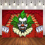 Mocsicka Happy Halloween Amusement Park Clown Background-Mocsicka Party