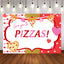 Mocsicka Love You to Pizzas Birthday Party Decor Custom Baby Shower Back Drops-Mocsicka Party