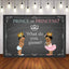 Mocsicka Prince or Princess Gender Reveal Backdrop Royal Baby Shower Back Ground-Mocsicka Party