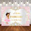 Mocsicka Little Ballet Princess and Diamonds Baby Shower Backdrops-Mocsicka Party