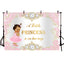 Mocsicka Little Ballet Princess and Diamonds Baby Shower Backdrops