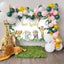 Mocsicka Cute Wild Animals Flowers and Leaves 2nd Birthday Party Supplies-Mocsicka Party