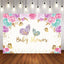 Mocsicka Butterflies and Flowers Baby Shower Party Supplies-Mocsicka Party