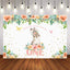 Mocsicka Some Bunny is Turning One Birthday Party Banners-Mocsicka Party
