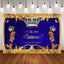 Mocsicka It's Two Little Princes Baby Shower Backdrop Twin Royal Boys Background-Mocsicka Party