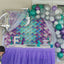 Mocsicka Mermaid Scales Baby Shower Party Back Grounds