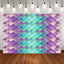 Mocsicka Little Mermaid Happy Birthday Backdrop-Mocsicka Party