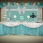 Mocsicka Green Big Bow Princess Birthday Party Backdrop