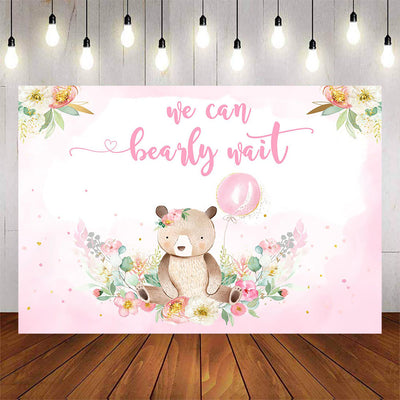 Mocsicka We can Bearly Wait Cute Bear Baby Shower Party Decor-Mocsicka Party