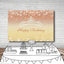 Mocsicka Pink Dots and Crown Happy Birthday Backdrops-Mocsicka Party
