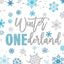 Mocsicka Winter Onederland Happy Birthday Party Backdrop-Mocsicka Party